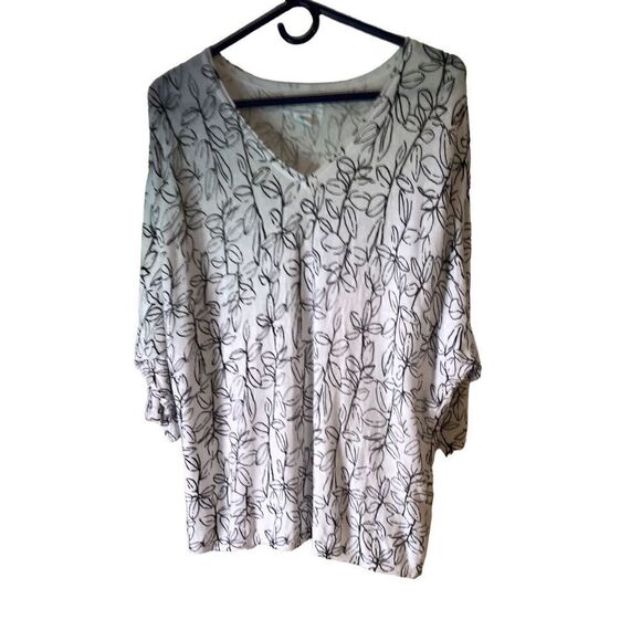 Cynthia Rowley Open V Neck Sweater L - Picture 1 of 11